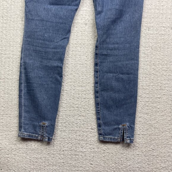 Y2K Tommy Jeans High Rise Curve Legging Light Blue Skinny Denim Womens Size 8 - Picture 11 of 13